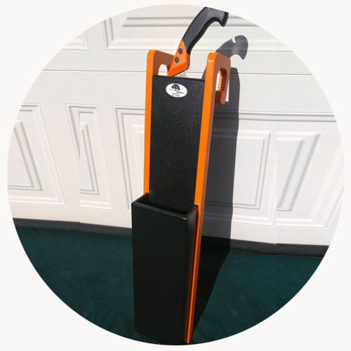 Chainsaw Scabbard with Built in Hand Saw Holder – Orange